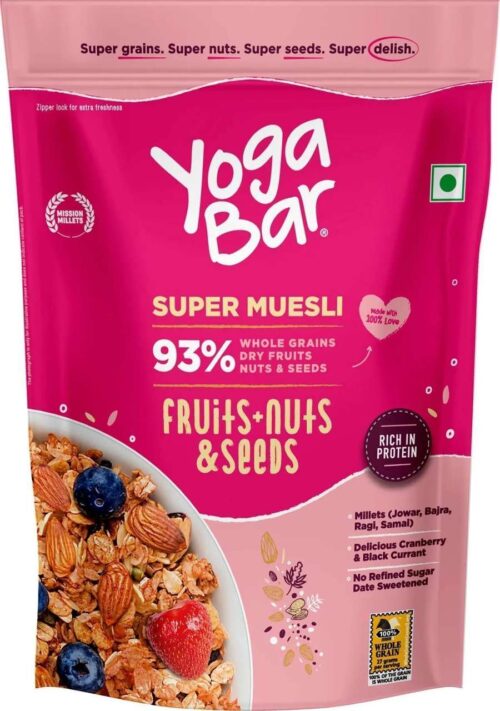 Yoga Bar Fruits + Nuts + Seeds Super Muesli