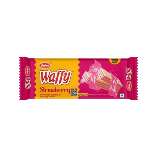 Dukes Waffy Strawberry Flavoured Wafers